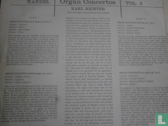 Händel organ concertos vol.2 - Afbeelding 2