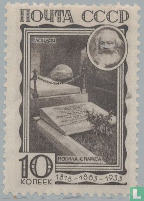 Karl Marx 50e anniversaire de la mort