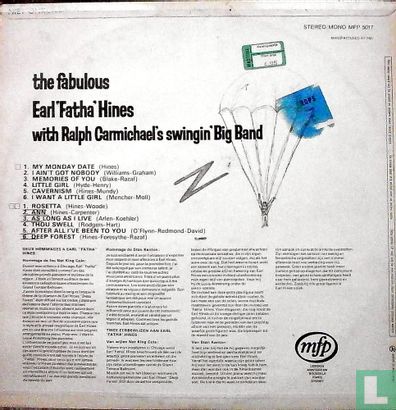 The Fabulous Earl Fatha Hines with Ralph Carmichael’s swingin’ Big Band - Image 2