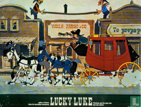 Lucky Luke in Daisy Town (lobby cards) 5