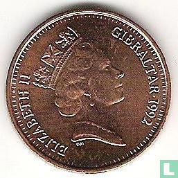 Gibraltar 1 penny 1992 (AA) - Image 1