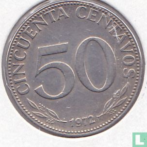 Bolivien 50 Centavo 1972 - Bild 1