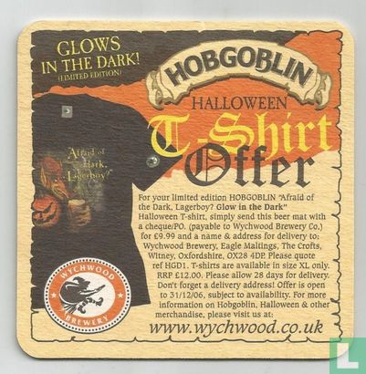 Afraid of the dark, Lagerboy? / Halloween T-shirt offer - Image 2