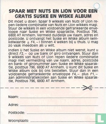 Spaar met Nuts en Lion voor een gratis Suske en Wiske album - Bild 2