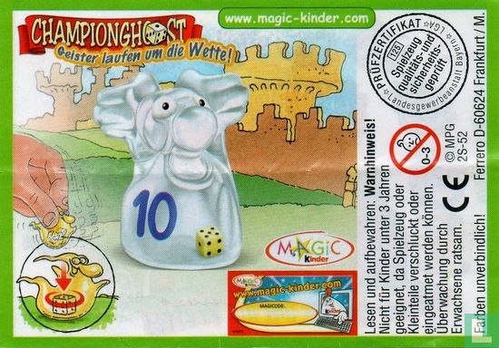 Ghost nr 10 (Orange dés)  - Image 3
