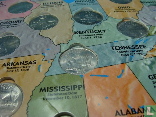 USA State quarters insteekalbum - Image 2