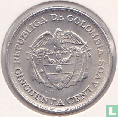 Colombie 50 centavos 1965 (type 1) - Image 2