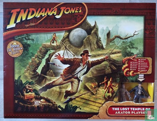 The Lost Temple of Akator Playset (2008) - Indiana Jones - LastDodo