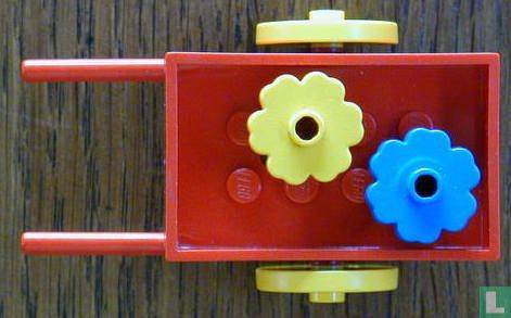 Lego Kar met bloemen