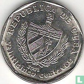 Cuba 25 centavos 2001 - Image 1
