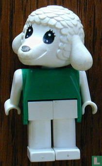 Lego fab7b Fabuland Figure Lamb 2