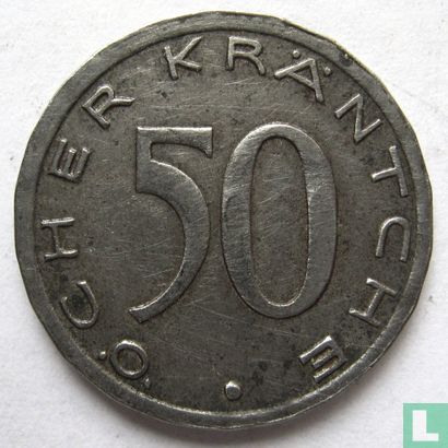 Aken 50 pfennig 1920 (type 1 - medailleslag - gladde rand) - Afbeelding 2
