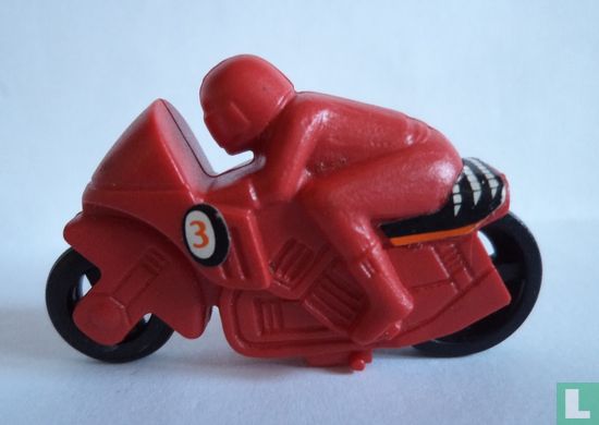 Motorcyclist (red)