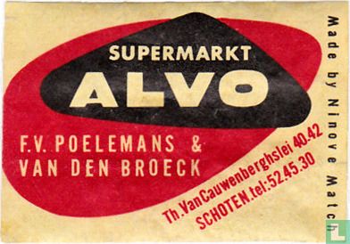 Supermarkt Alvo - F.V. Poelemans