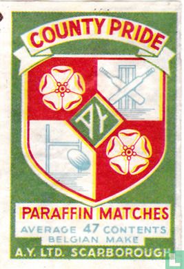 AY - County Pride paraffin matches