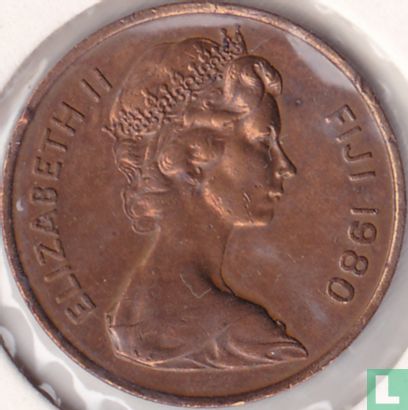 Fiji 2 cents 1980 - Image 1