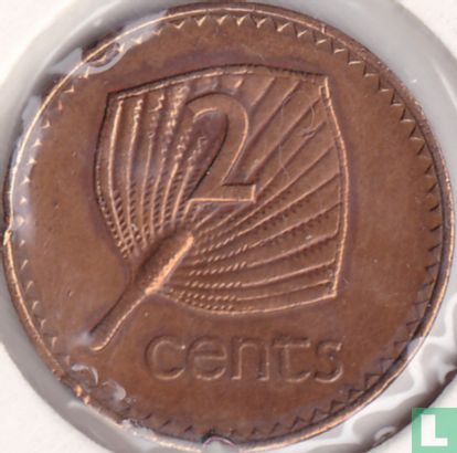 Fiji 2 cents 1980 - Image 2