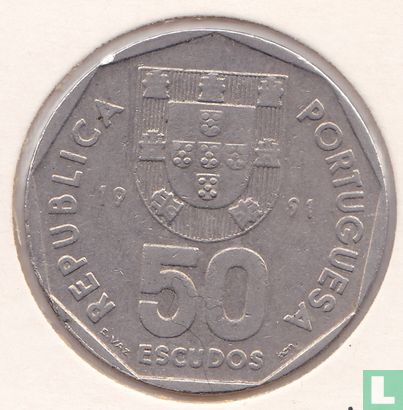 Portugal 50 escudos 1991 - Afbeelding 1