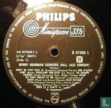 The Famous 1938 Carnegie Hall Jazz Concert  - Afbeelding 3