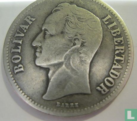 Venezuela 2 Bolívares 1935 - Bild 2