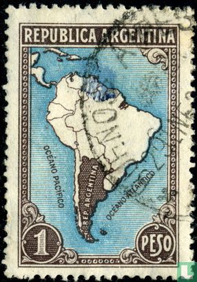 Map with borders - Image 1