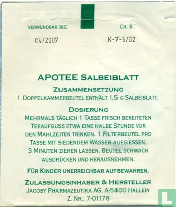 Salbeiblatt - Afbeelding 2