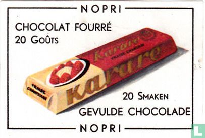 Nopri chocolat fourré