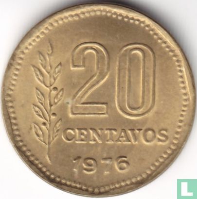 Argentine 20 centavos 1976 - Image 1