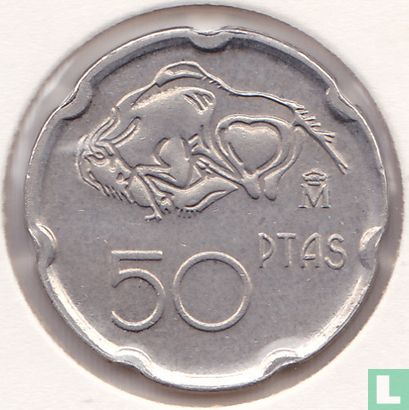 Spanje 50 pesetas 1994 "Cantabria" - Afbeelding 2
