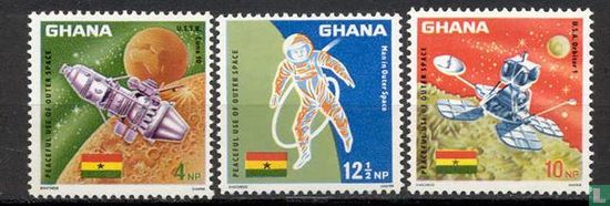 Peaceful use of outer space (1967) - Ghana - LastDodo