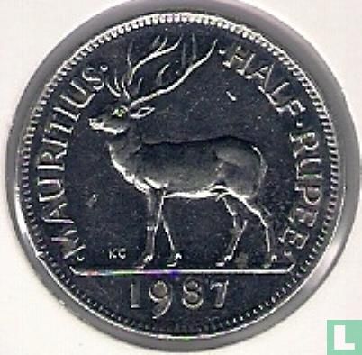 Mauritius ½ rupee 1987 - Image 1