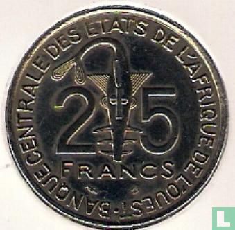 États d'Afrique de l'Ouest 25 francs 2002 "FAO" - Image 2