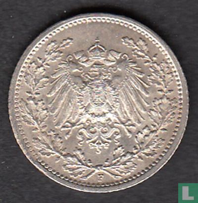 German Empire ½ mark 1917 (F) - Image 2