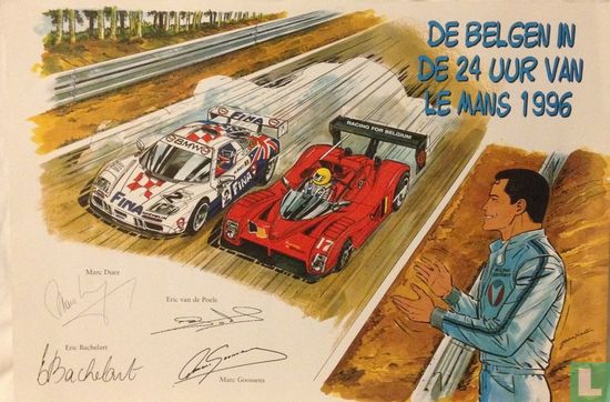 De Belgen in de 24 uur van Le Mans 1996