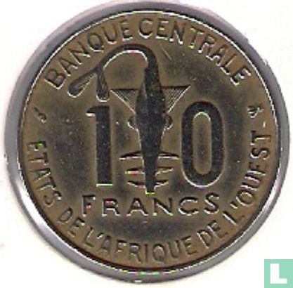 États d'Afrique de l'Ouest 10 francs 1996 "FAO" - Image 2