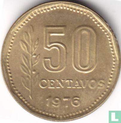 Argentine 50 centavos 1976  - Image 1