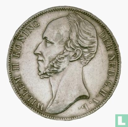 Netherlands 1 gulden 1846 (fleur de lis) - Image 2