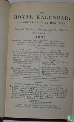 The Royal Kalendar: And Court and City Register, For England, Scotland, Ireland and The Colonies  - Image 3