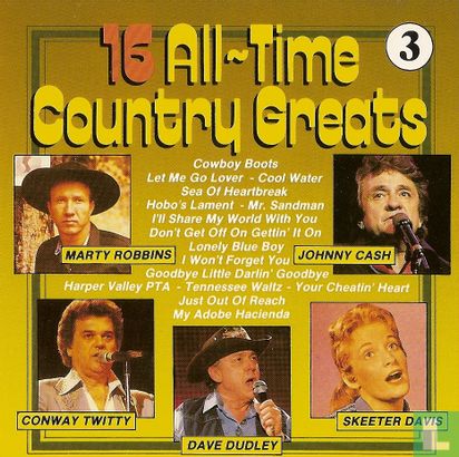16 All-Time Country Greats 3 - Image 1