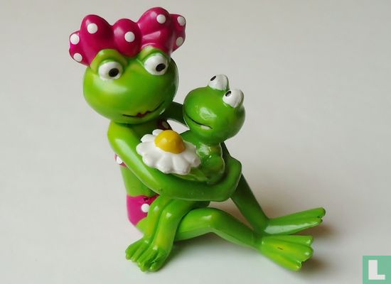 Kamillen-Frosch mit Kind