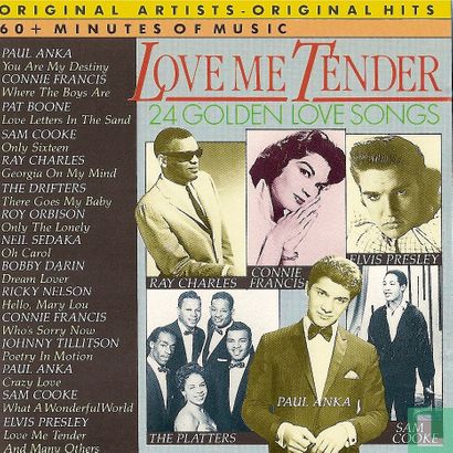 Love Me Tender - 24 Golden Love Songs - Afbeelding 1