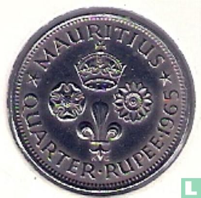 Mauritius ¼ rupee 1965 - Afbeelding 1