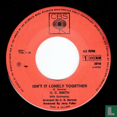 Isn't it lonely together - Image 3