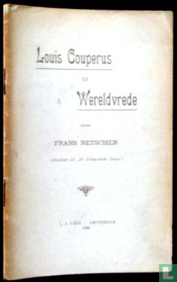 Louis Couperus en Wereldvrede - Afbeelding 1