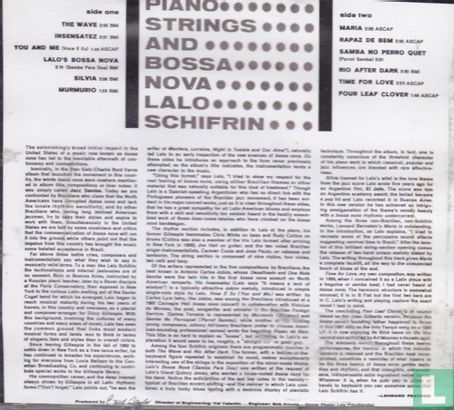 Piano, Strings and Bossa Nova  - Afbeelding 2