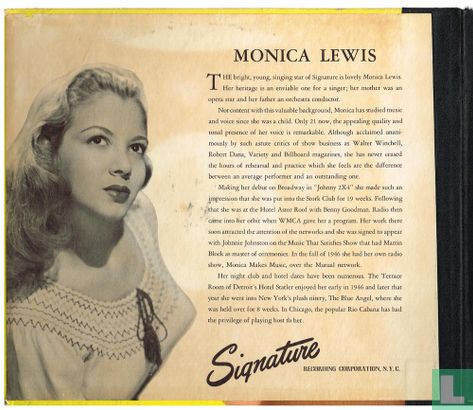 Monica Lewis Sings - Afbeelding 2