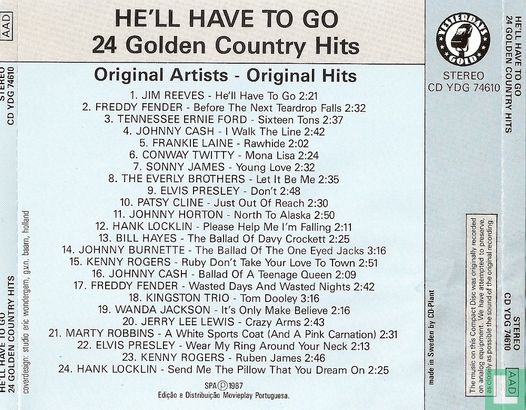 He'll Have To Go - 24 Golden Country Hits - Image 2