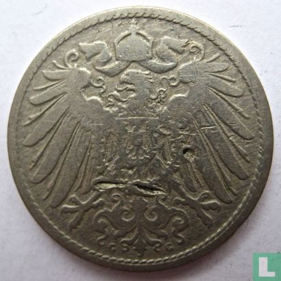 Empire allemand 10 pfennig 1893 (G) - Image 2