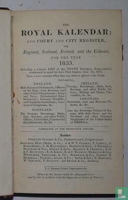 The Royal Kalendar: And Court and City Register, For England, Scotland, Ireland and The Colonies  - Bild 3