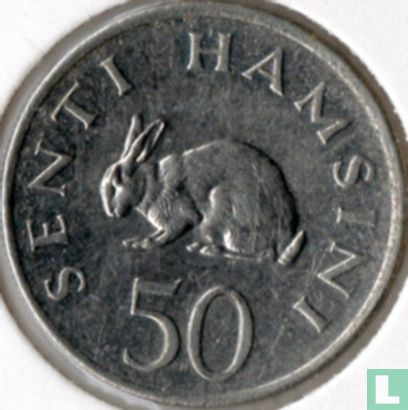 Tanzania 50 senti 1988 - Afbeelding 2